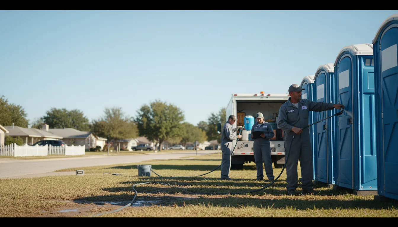 Long-Term Portable Toilet Rental in Gordonsville, TN near me